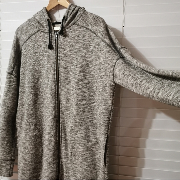 Paper Label Hoodie Cardigan - Picture 3 of 13